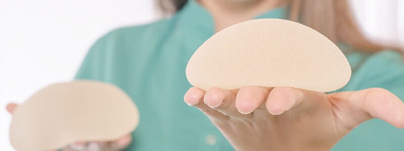 Troca da prótese de silicone nas mamas